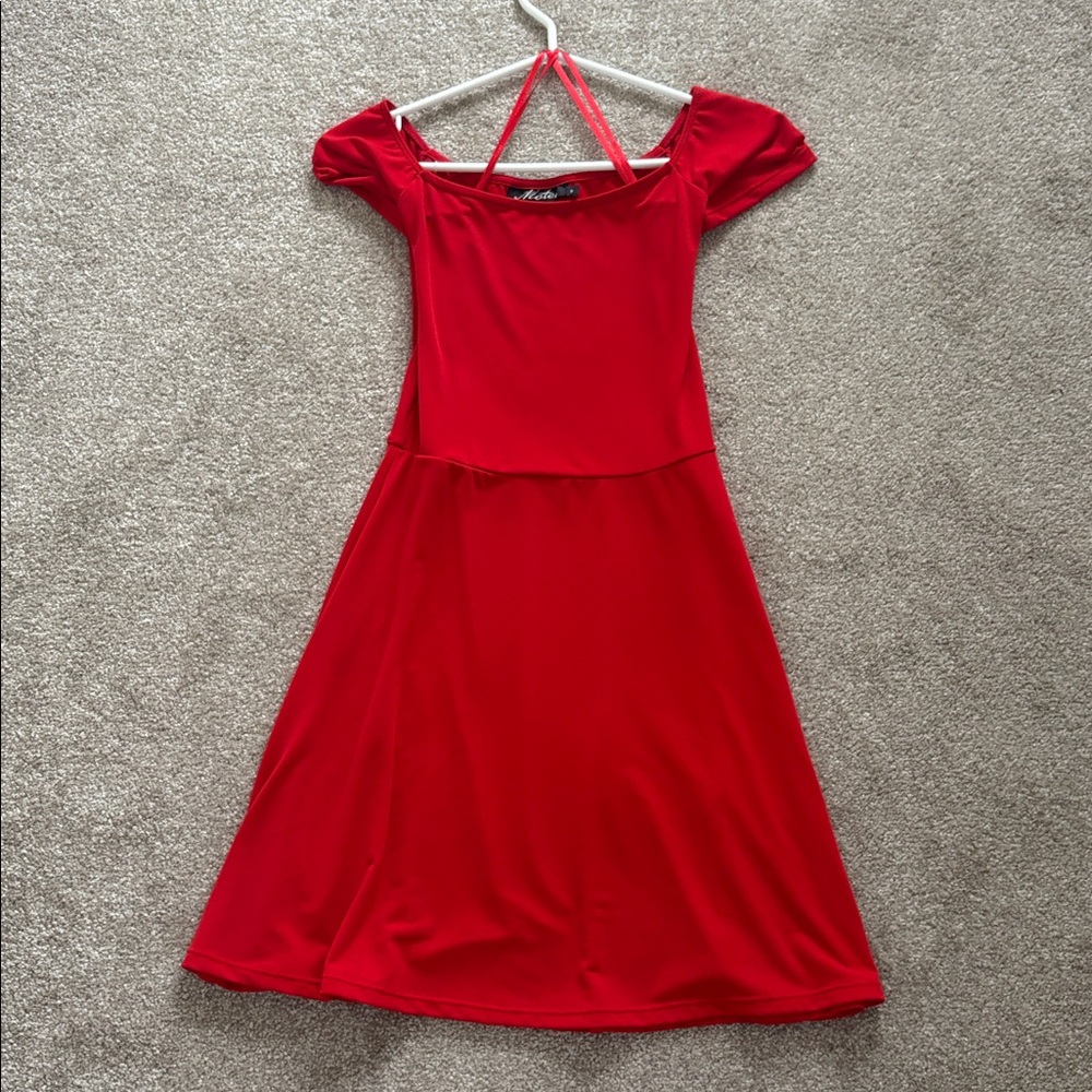 Motel Rocks Red Dress - Picture 7 of 7
